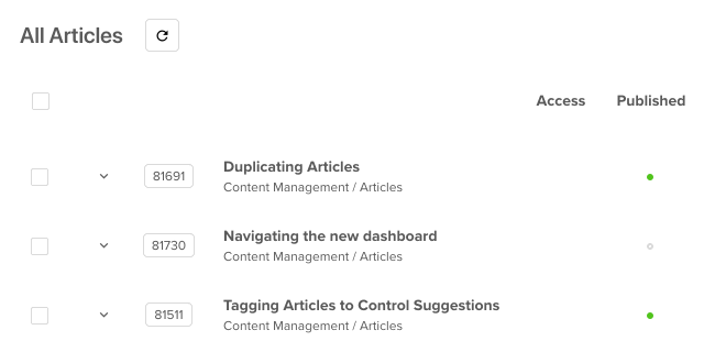 Bulk actions Bulk actions